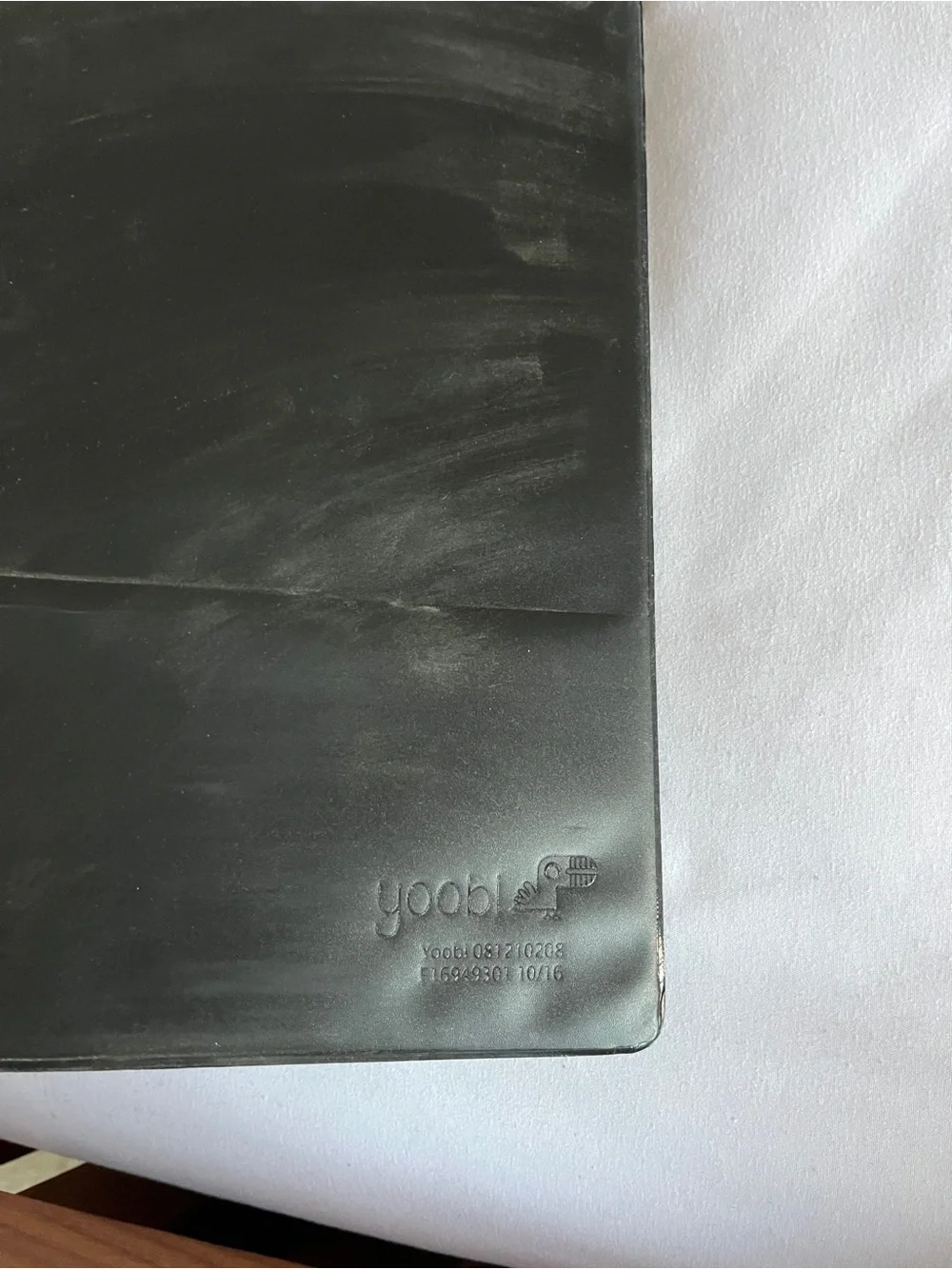 Yoobi Black 1-Inch 3-Ring Binder Set of 2 Clear Cover & Interior Pocket